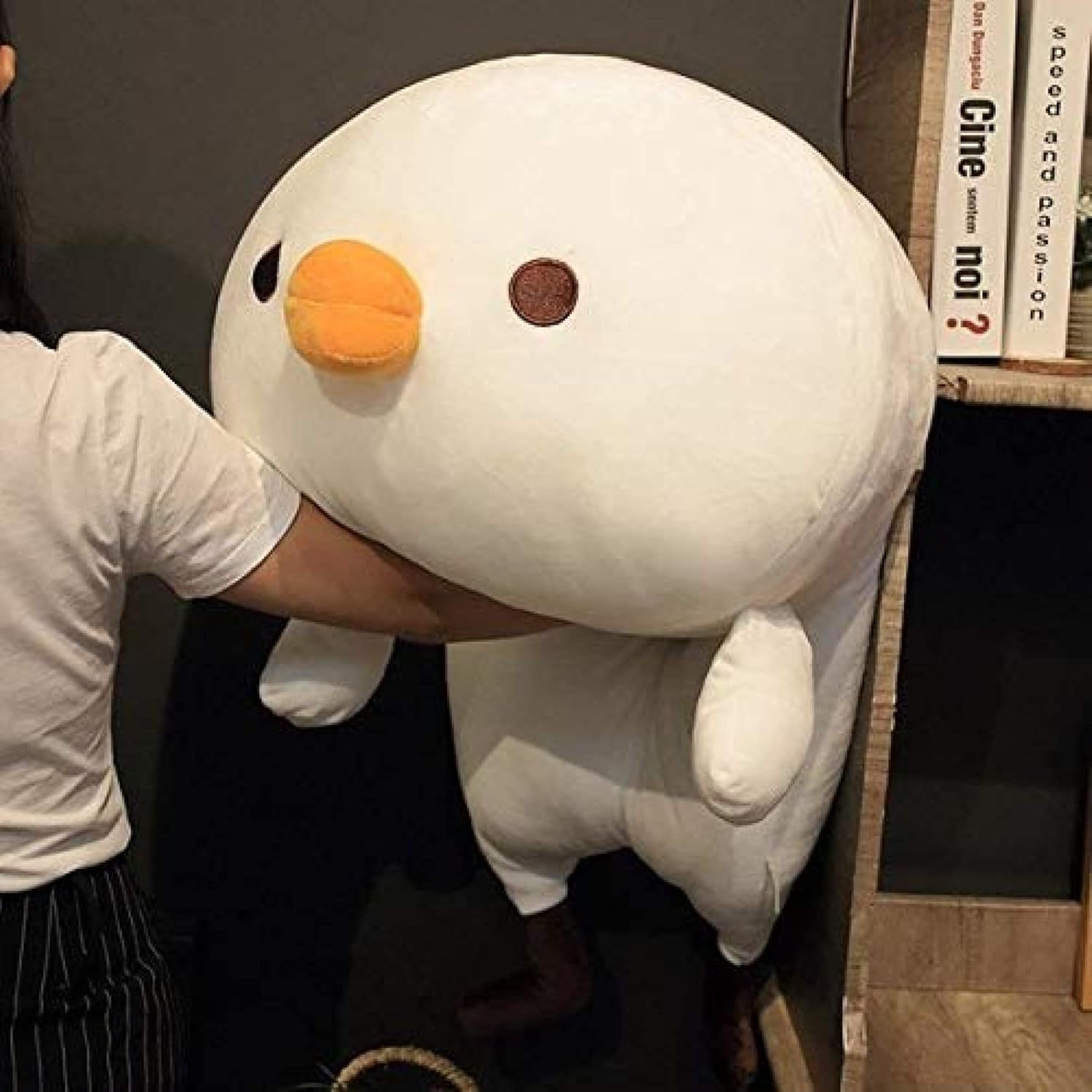 百貨店論なく論なく木綿付け鳥抱き枕気が大きい抱き枕ぬいぐるみ特大毛の荒物好いたらしい小毛の荒物プレゼントギフトインテリア 黄色