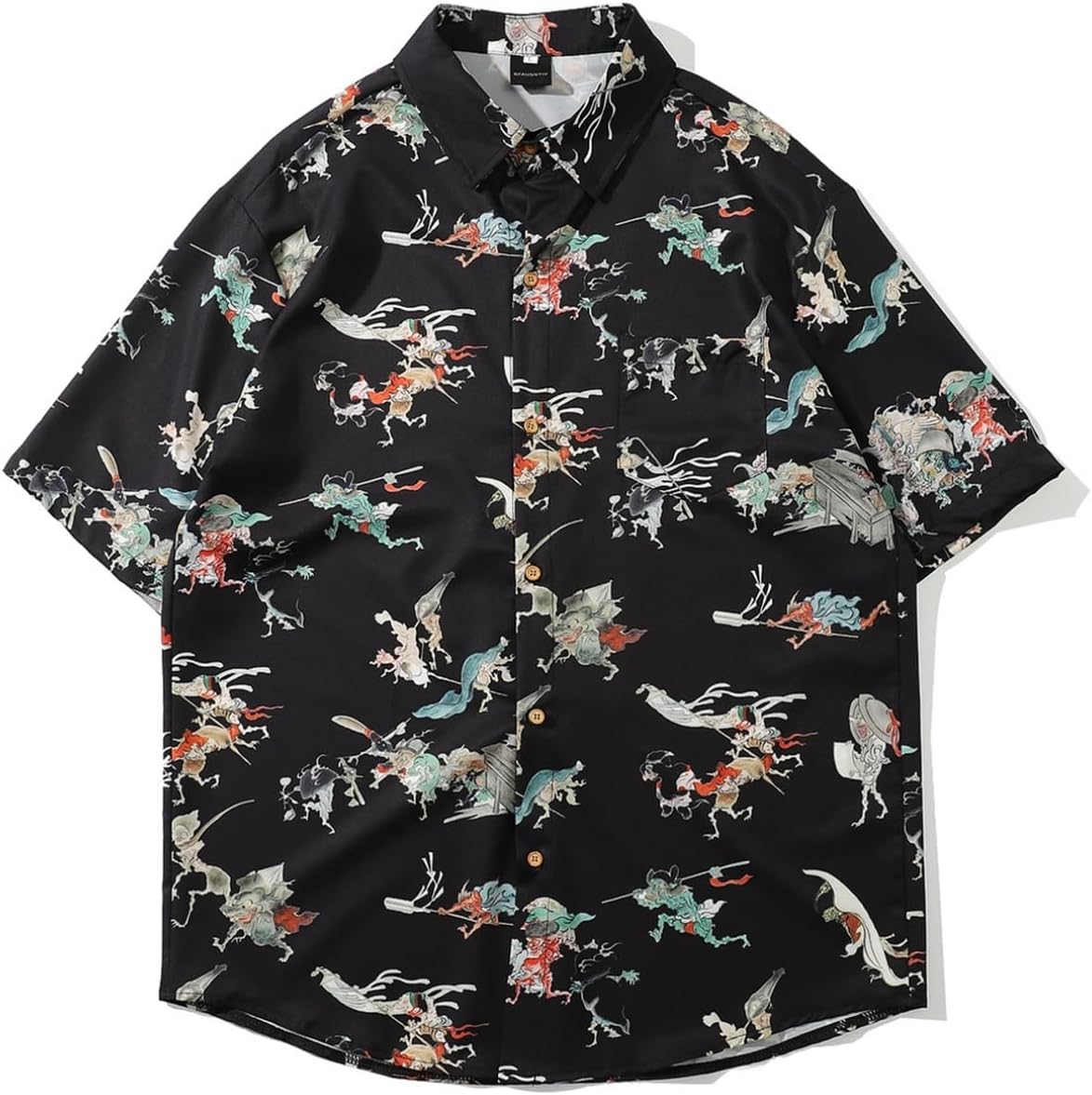 アロハシャツ メンズ ハワイアンシャツ 開襟シャツ 春 夏 ハワイ風 花柄シャツ カッコイイ ファッション ヴィンテージ 吸汗透湿 通気 耐摩耗 薄手 ゆったり ビーチ お出かけ｜Libre777