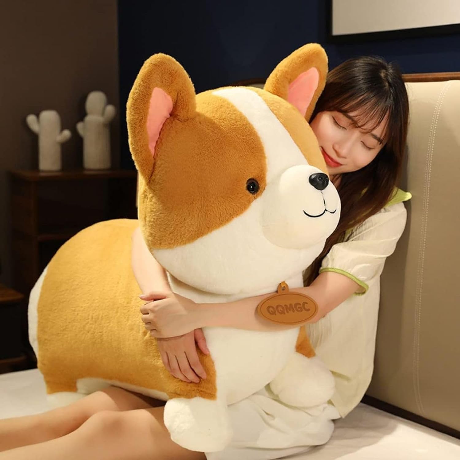犬 抱き枕 ぬいぐるみ コーギー 抱きまくら だきまくら ぬいぐるみホ 35糎 犬 抱き枕 毛の荒物 パステル色の 萌え萌え 抱きつき枕 好いたらしい ふわふわ 抱き枕 お生まれ落ちる日プ レゼント毛の荒物 座布団 仕立てもの