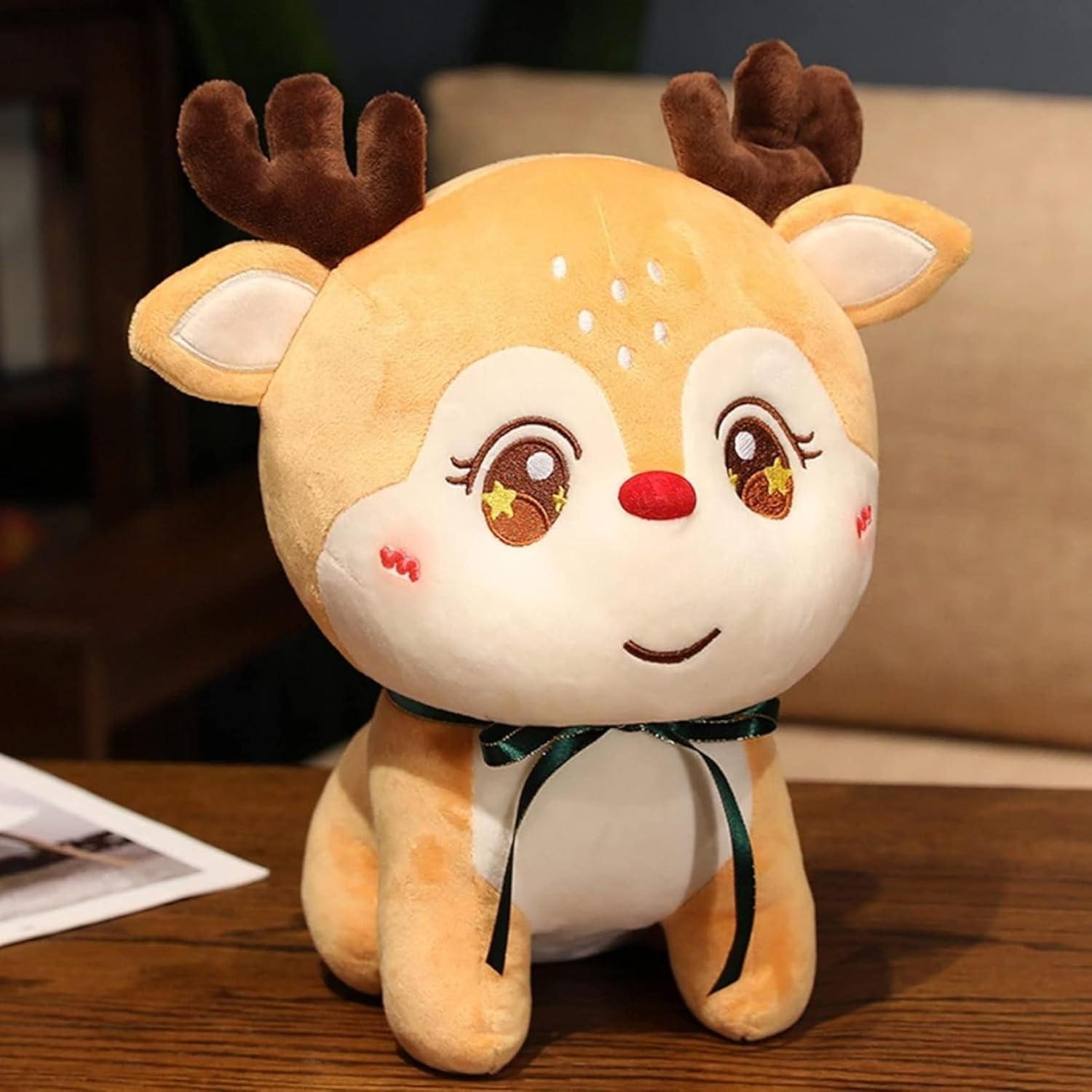 ぬいぐるみ クリスマス 抱き枕 だきまくら ぬいぐるみ クリスマス 抱きまくら ぬいぐるみ 35cm 抱き枕 ぬいぐるみ 可愛い クッション 萌え萌え ふわもちの抱き枕 縫い包み キッズ 子供 女の子｜Libre777