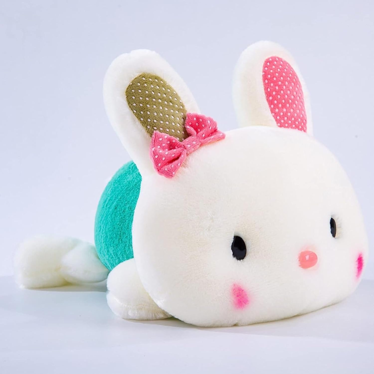 ぬいぐるみ ウサギ 抱きまくら 可愛い 動物 大きい くまぬいぐるみ 抱き枕 お祝い ふわふわ に横たわっています お人形 うつ伏せ姿勢 萌え萌え うさぎぬいぐるみ 大きいサイズ ふわふわ 柔らかい｜Libre777