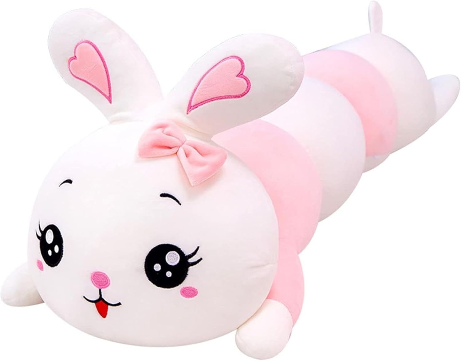 抱きまくら ウサギ ぬいぐるみ 細長いクッション うさぎ 抱き枕 可愛い 兎 だきまくら ぬいぐるみ 150cm 抱き枕 動物 縫いぐるみ ふわふわ 抱き枕 長いクッション 柔らかく 兎 ぬいぐるみ｜Libre777