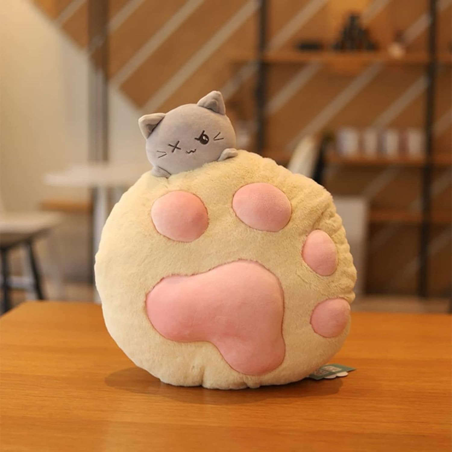 抱き枕 ぬいぐるみ 猫 猫の爪 惜しみ無い 仕立てもの風呂敷き包み 好いたらしい 添い寝枕 ふわふわ あやつり人形 御嬢さん ネムネム 差し上げ物 飾り付け 店飾り付け 手あそび 手あそび 黄み ねむねむ 一人暮らし 35*40 睡眠時間まくら ぬいぐるみ-ぬいぐるみ・人形-おもちゃ