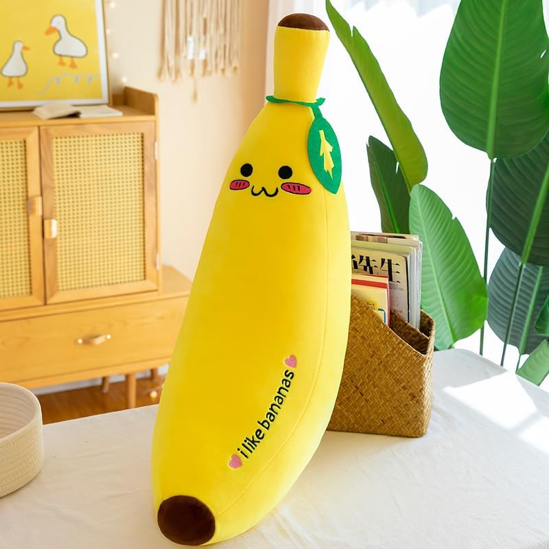 抱き枕 バナナ 抱き枕 ぬいぐるみ 抱きまくら 70cm 抱きつき枕 可愛い ぬいぐるみ 抱き枕 縫い包み 細長いクッション 大きい抱き枕 ふわふわ 柔らかい ギフトプレゼント 抱き枕 ぬいぐるみ バ