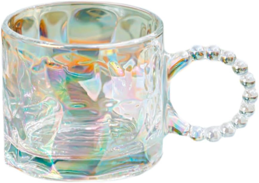 耐熱 グラス マグ コップ ガラス かわいい 食器 300ml*2 おしゃれ マグカップ 持ち手 保温 カップ 透明 無地 ガラス製 北欧 保存容器 シンプル 引越し 出産 お祝い お返し お中元 ホ|Libre777