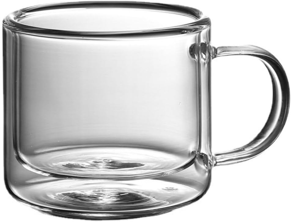 ガラスマグ ティーカップ キッチン ガラスカップ ガラスコップ 耐熱 250ml*6 耐熱ガラス ガラス コーヒーマグ マグ カップ マグ セット 耐熱ガラス 誕生日 ギフト クリア ファイン ホワイ｜Libre777