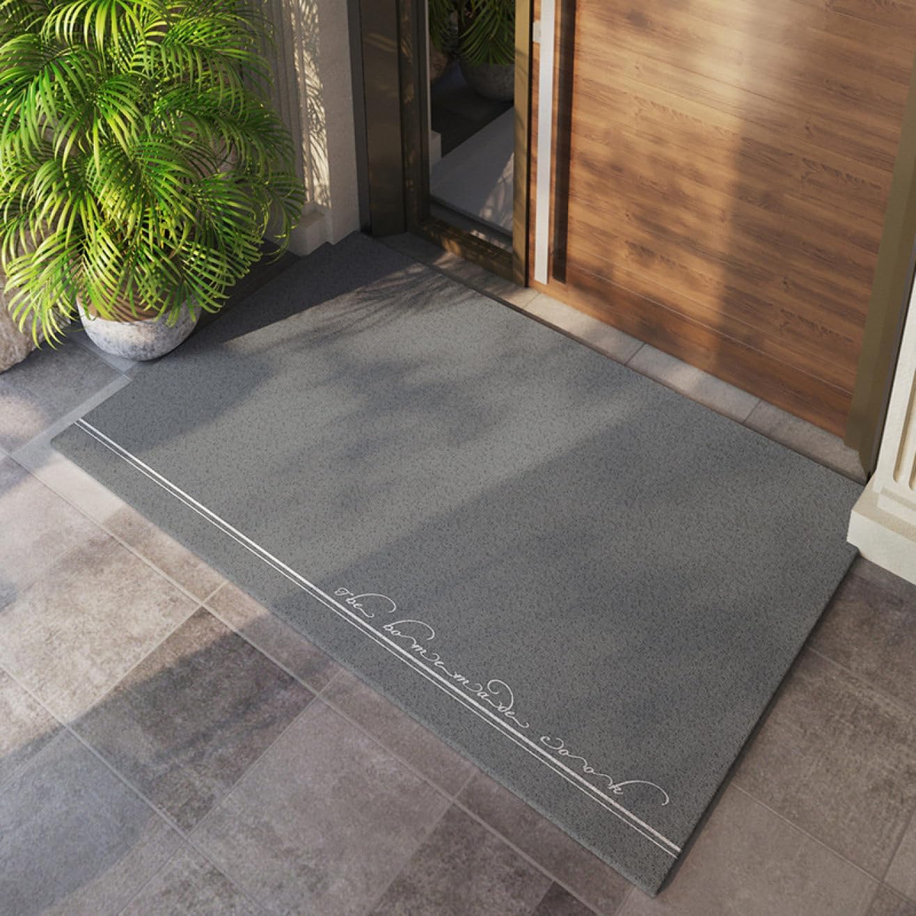 玄関マット スタイル 室内 屋外 兼用 業務用 ドアマット 大判 60*120cm クッション性 滑り止め ノンスリップ加エ カラー ラグマット ウェルカムマット フロアマット バーゲン ショップ 特|Libre777