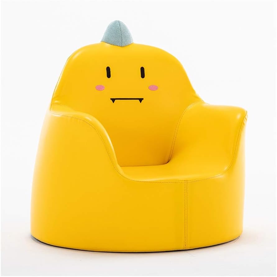 子供用ソファ キッズソファー フットスツールソファスツール子供ソファベビー学習シートレザーアート安全落下防止 (Color : Yellow Size : B) 26,904円