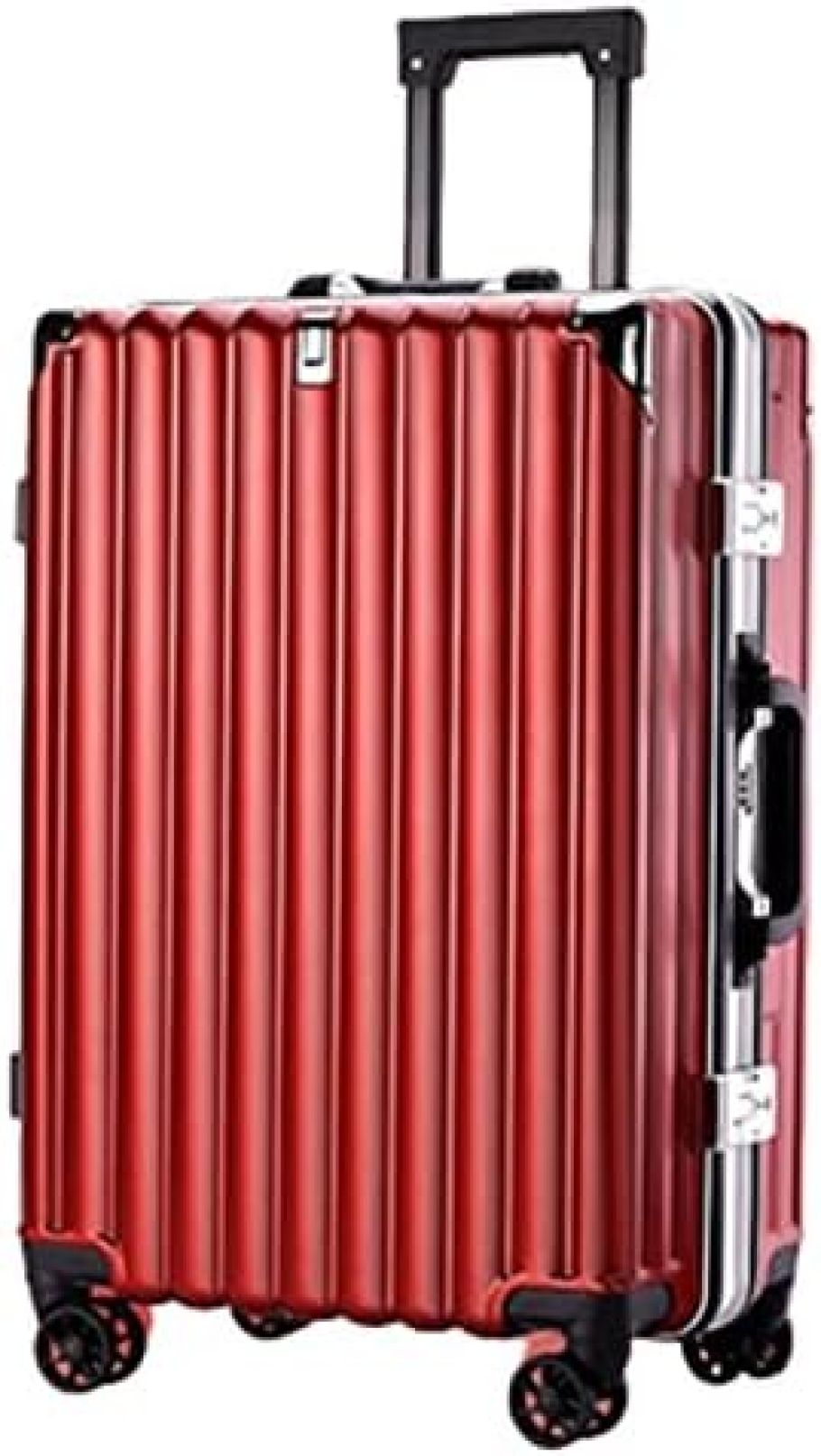 楽天市場】スーツケース アルミフレーム キャリーバッグ 8輪キャスター