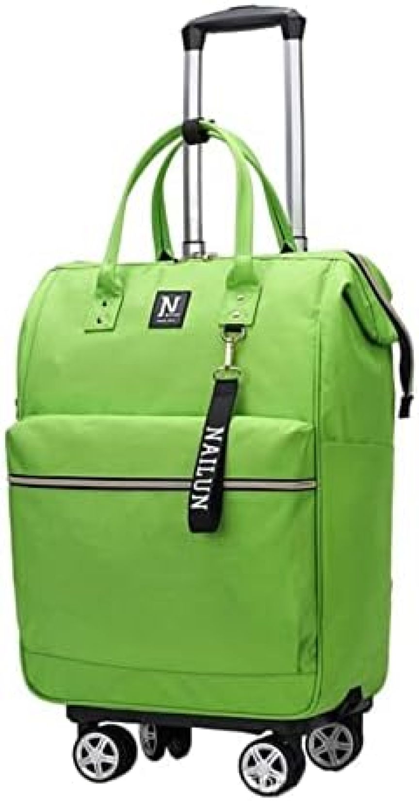 リュックキャリー 3way キャスターバッグ 25L キャリーバッグ 小型 2~3泊対応 4輪 撥水加工 トロリーバッグ メンズ レディース 旅行 合宿 25L 出張 グリーンA スーツケース 旅行バ|Libre777