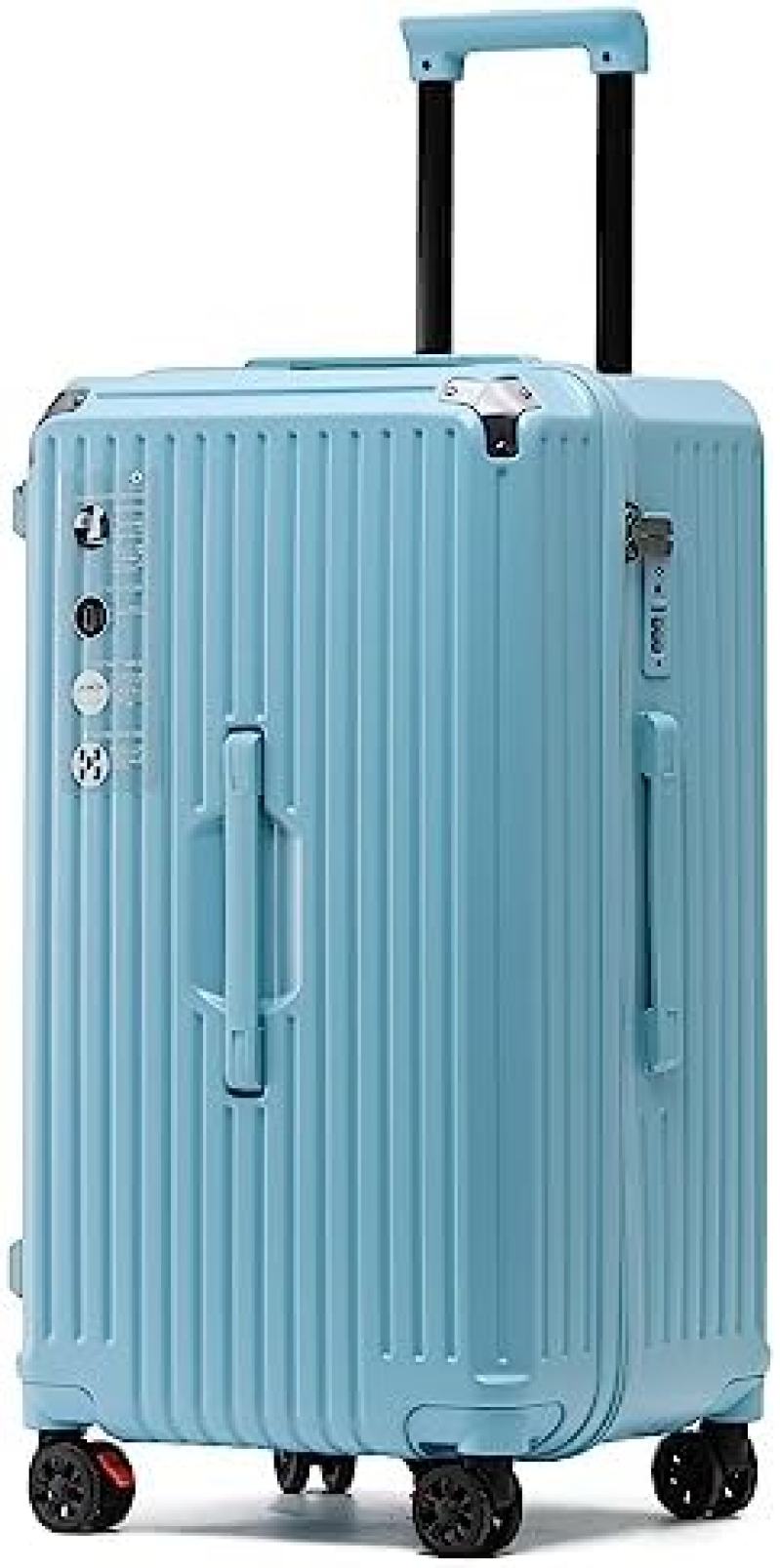 スーツケース キャリーケース 旅行 出張 耐衝撃 ブレーキ付き TSAロック 3ハンドル 乾湿分離 静音 360度回転 超軽量 ビジネス おしゃれ ブルー) (S(36L 機内持ち込み,｜Libre777 14,180円