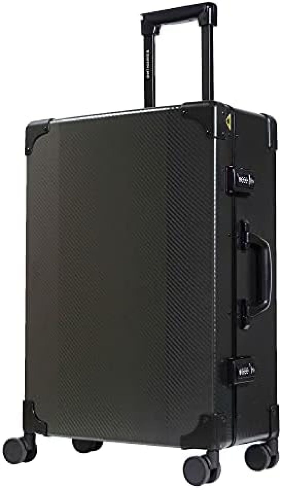 型 黒いこと TSA鍵を掛ける積み上げる 旅行バッグ ブート入れもの 大型 (5～10日用)