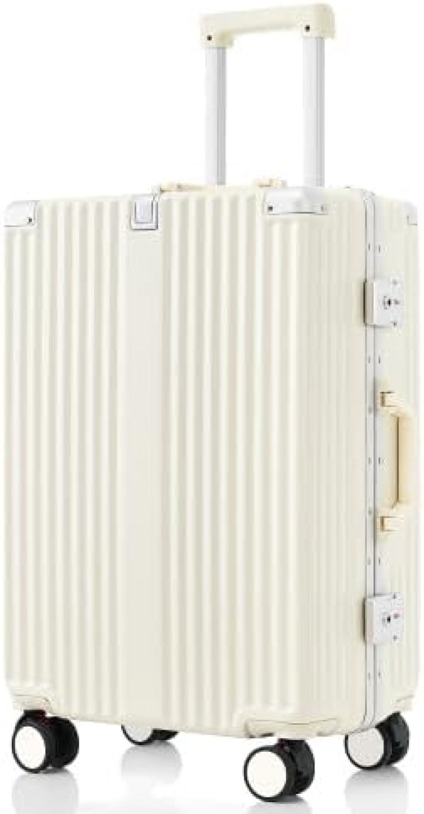 旅行バッグ ひな形印字機 suitcase 機内持ち込み 持ちはこび入れもの キャリーバッグ 軽銀 USB界面付き添い人 優勝杯保持者 引っかかり式底足 ストッパー付き添い人 軽さ 今めかしい 静音 出張 1～3