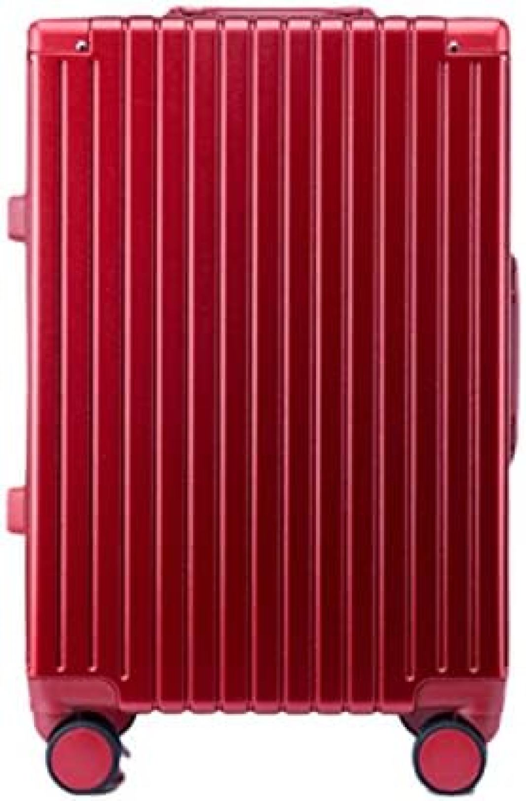 旅行バッグ 持ちはこび入れもの 65L キャリーバッグ TSA鍵を掛ける積み上げる 軽銀ひな形 超軽さ 大型 耐衝撃 静音 ダブルキャスター 360度回転させる 旅する 商行為 L大きさ（6-8泊） 出張 赤いこと
