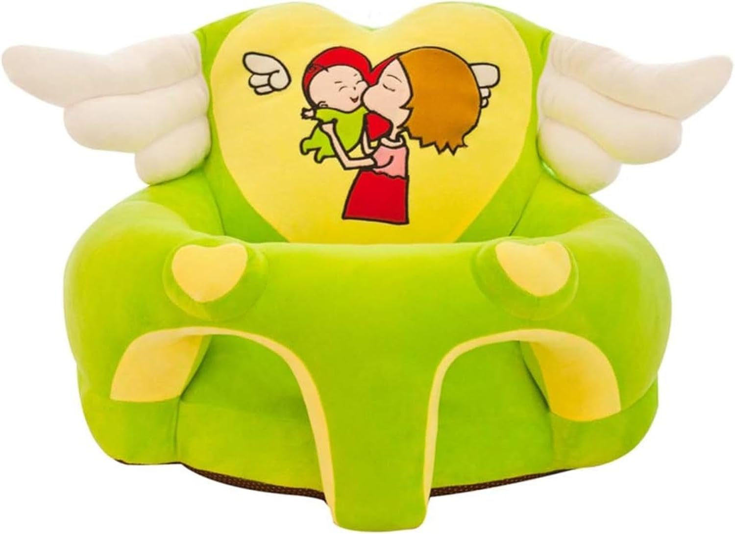お座り練習チェア ベビーソファー 子供用 ソファー ふわふわ 座布団 ぬいぐるみ ソフトチェア 柔らかい かわいい 転倒防止 動物 滑り止め 幼児 洗える 女の子 男の子 赤ちゃん 3ヶ月~3歳 子供|Libre777