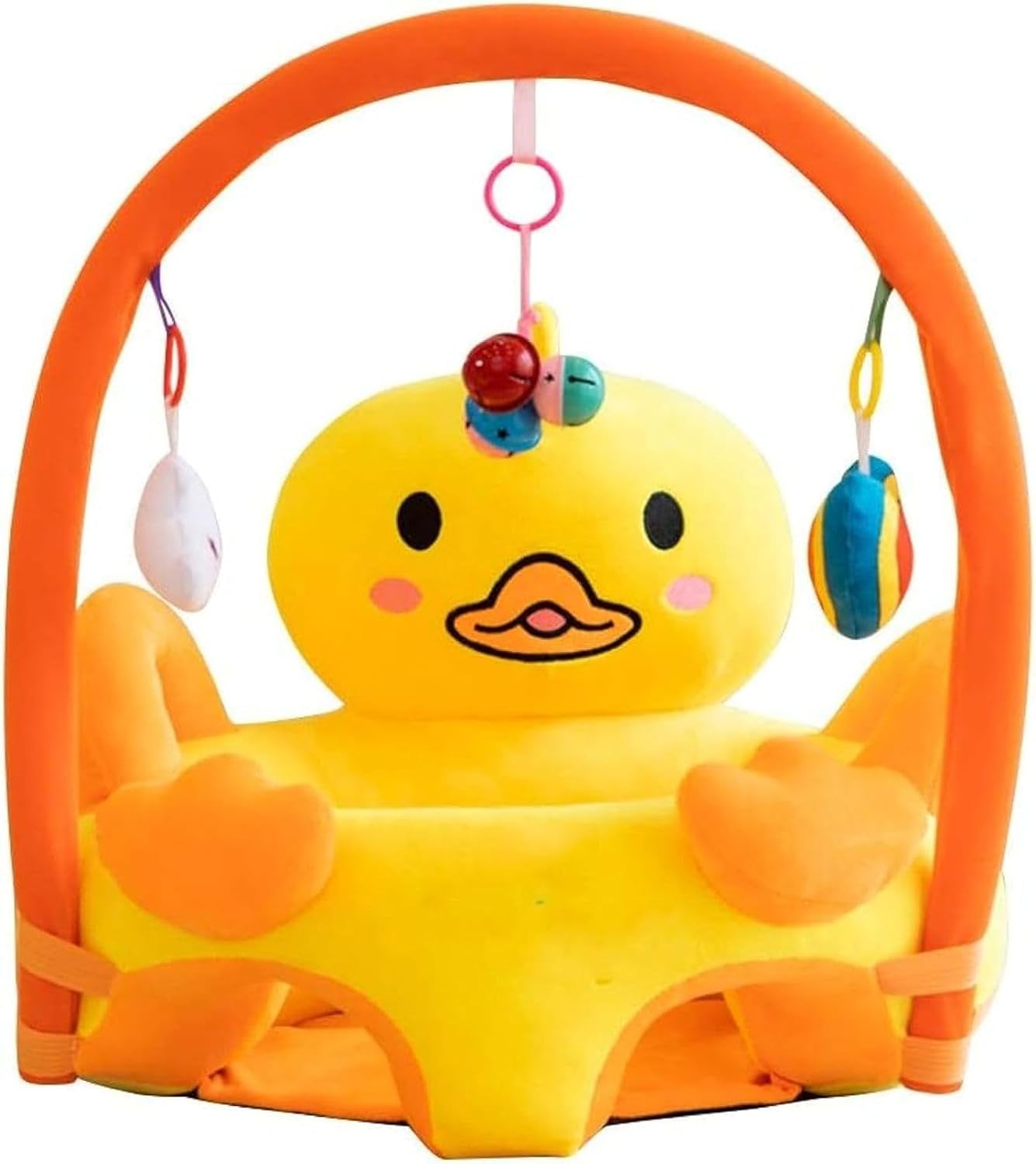 子供用ソファー ベビーソファー かわいい 座布団 ふわふわ ぬいぐるみ 柔らかい お座り練習チェア ソフトチェア 動物 転倒防止 滑り止め クッション 洗える 幼児 赤ちゃん プレゼント 保育園 子供｜Libre777