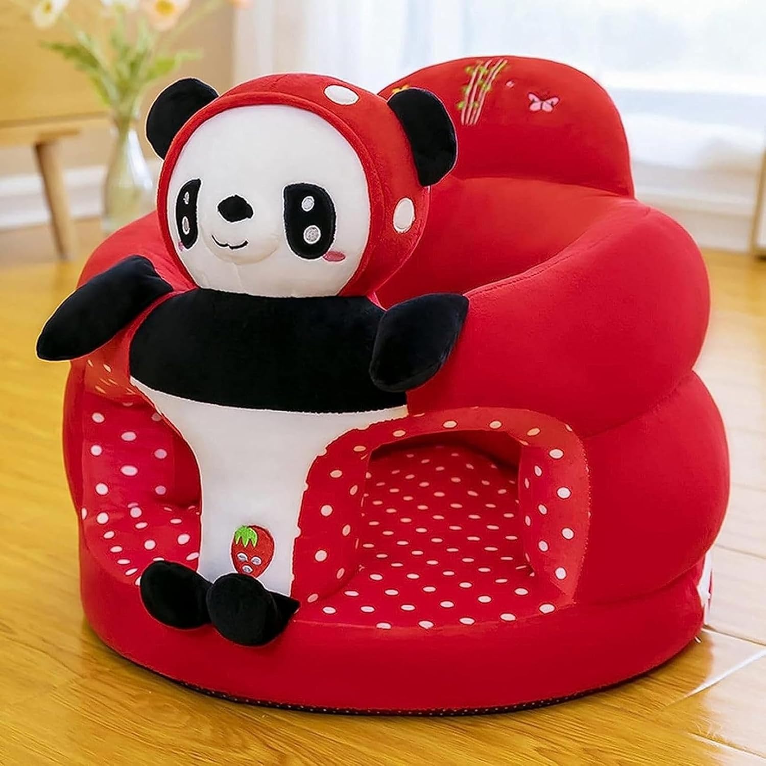 子供用ソファー 座布団 ベビーソファー かわいい お座り練習チェア ソフトチェア ふわふわ クッション 洗える ぬいぐるみ 柔らかい 転倒防止 滑り止め 幼児 赤ちゃん 男の子 女の子 3ヶ月~3歳｜Libre777