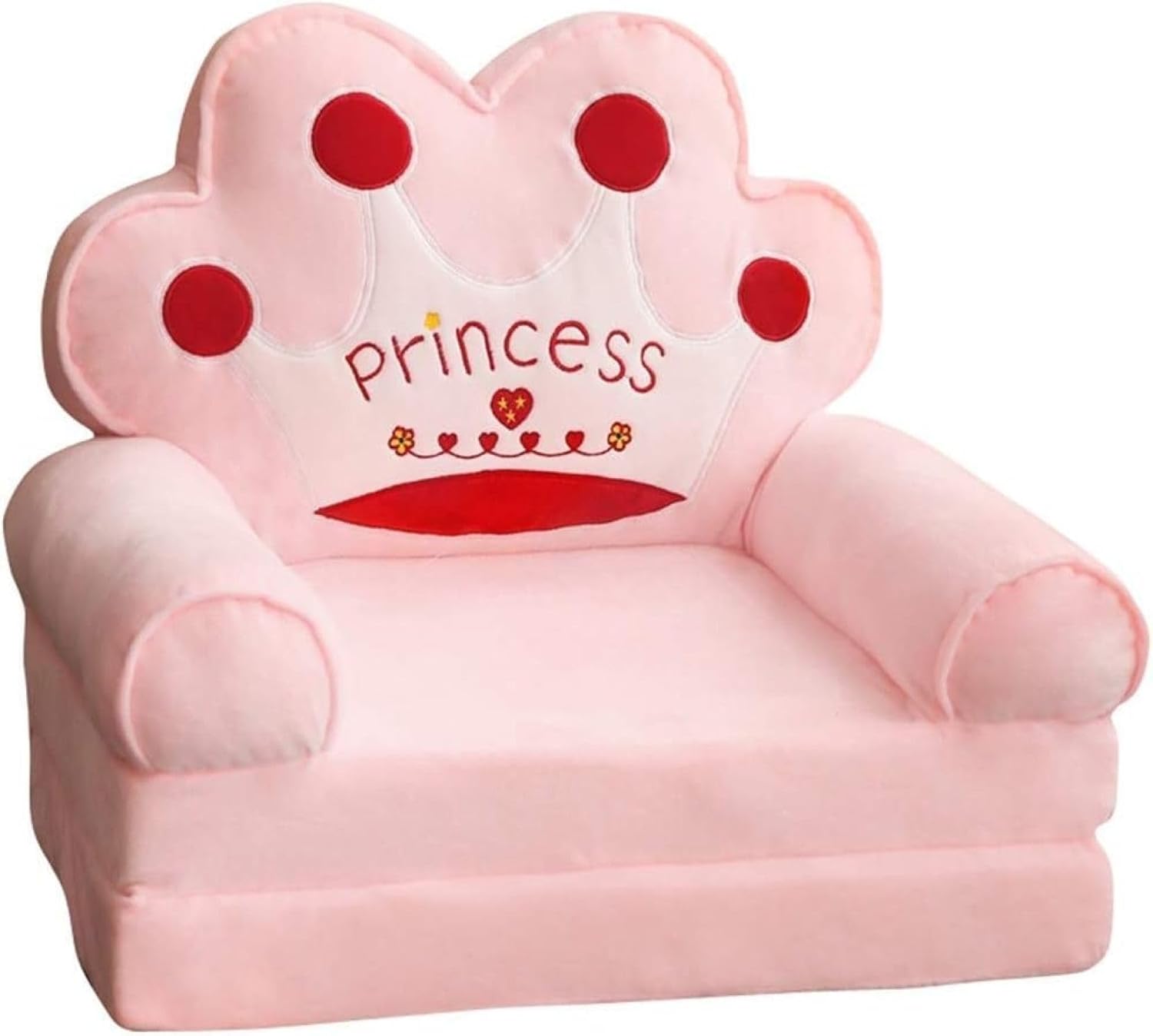 キッズソファーベッド 子供用 ソファー 折りたたみ ベビーソファー ふわふわ かわいい 座布団 座椅子 動物 軽量 背もたれ 手すり付 洗える 気持ちいい 赤ちゃん 幼児 出産祝い プレゼント ピンク