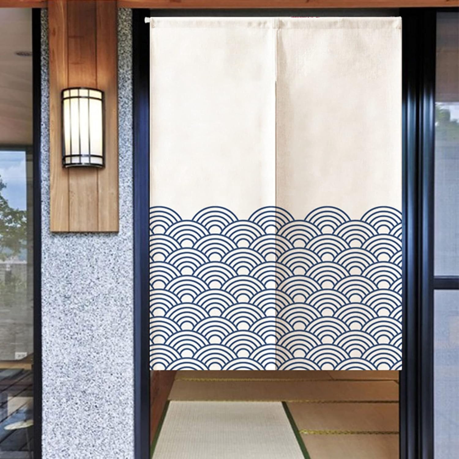 遮光のれん 遮光 厚手 薄手 70*150cm のれんおしゃれ カラー9 目隠し ロング 暖簾和風 断熱防寒 のれん 和風 間仕切りカーテン 階段カーテン 玄関のれん つっぱり棒カーテン インテリア｜Libre777