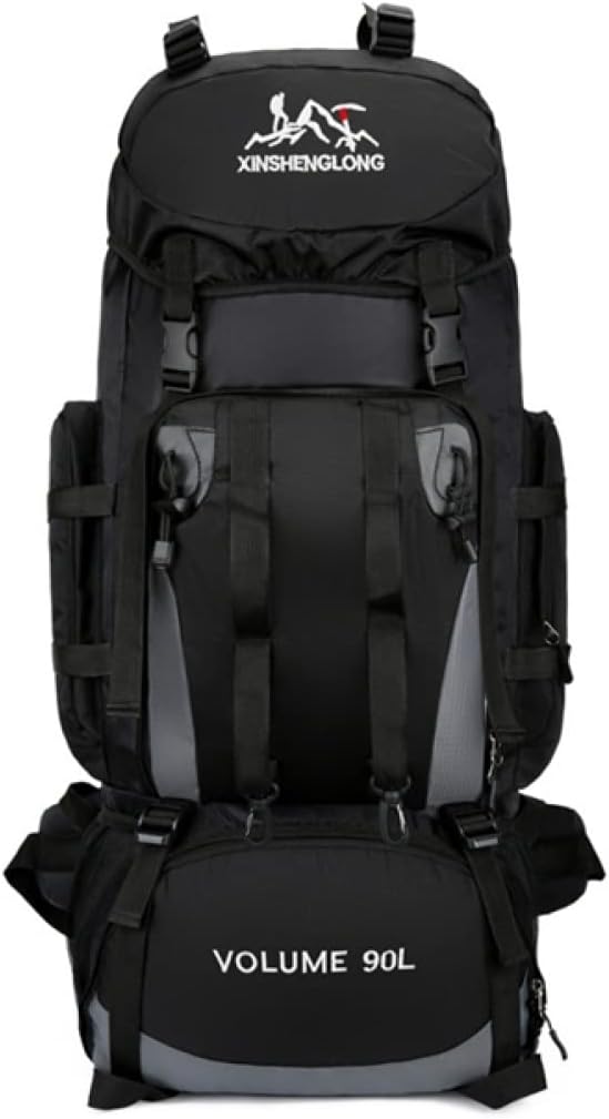 登山リュック 90L 登山バッグ 大容量 リュックサック 防水 バックパック ザック 通気性 超軽量 収納性 多機能 男女兼用 旅行 防災用 キャンプ 遠足 アウトドア