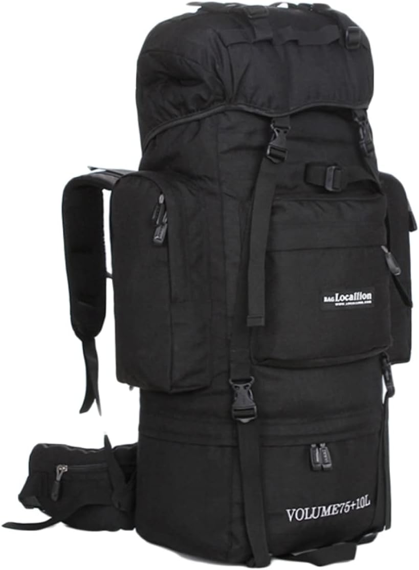 登山バッグ 85L 登山リュック 大容量 ザック 防水 バックパック リュックサック 超軽量 通気 男女兼用 収納性 多機能 防災 旅行 アウトドア キャンプ ハイキング