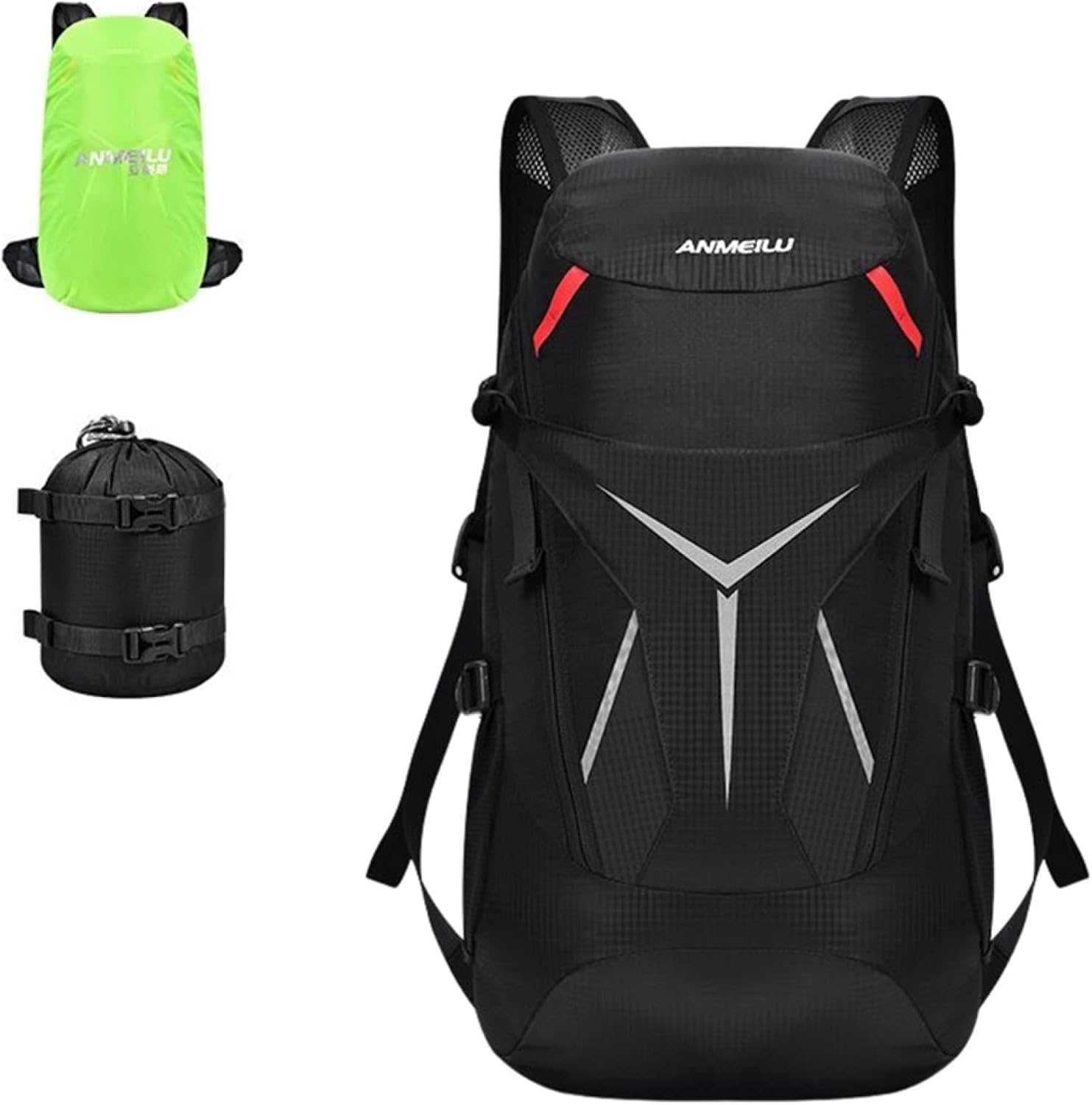 山登り御徒面子 20L 山登り背嚢 大電気容量 背嚢 雨合羽 うしろ側容器に並べる 背嚢 超軽さ 通気 男女兼用 納める性 多役立つこと 防災 旅する アウトドア 難民キャンプ 山歩き スポーツウェア・アクセサリー-スポーツバッグ-バックパック・リュック