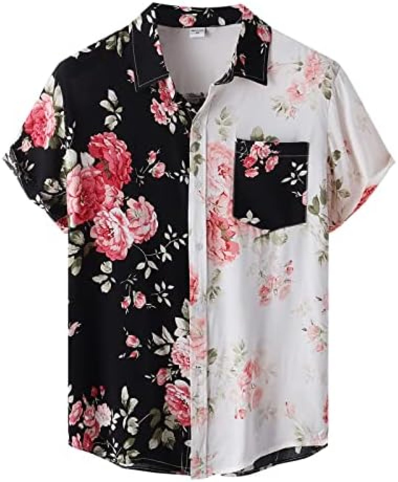 メンズプルオーバー 半袖 心地よい アロハシャツ 気が大きい大きさ M-3XL 薄っぺら 夏 かりゆしお召しもの 花柄プルオーバー 半袖プルオーバー 砂浜プルオーバー