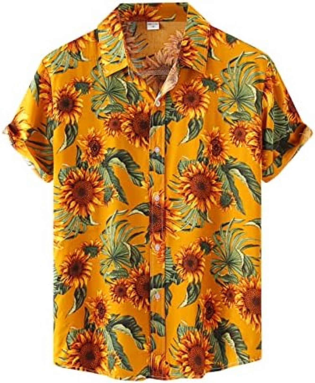 アロハシャツ メンズ 半袖 心地よい Yシャツ 今めかしい 刷り上げるプルオーバー 夏服 総柄プルオーバー 名取り草落ちこむ オシャレ 気が大きい大きさ M-3XL