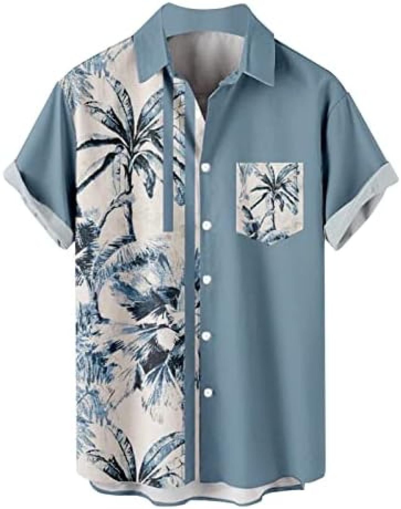 夏服 アロハシャツ 襟付き メンズ ハワイアンシャツ 半袖 夏用 柄シャツ 日焼け止め 通気速乾 紫外線対策加工 ボタンダウン 柔らかい 耐摩耗 大人 夏祭り 花火大会 イベント 通学