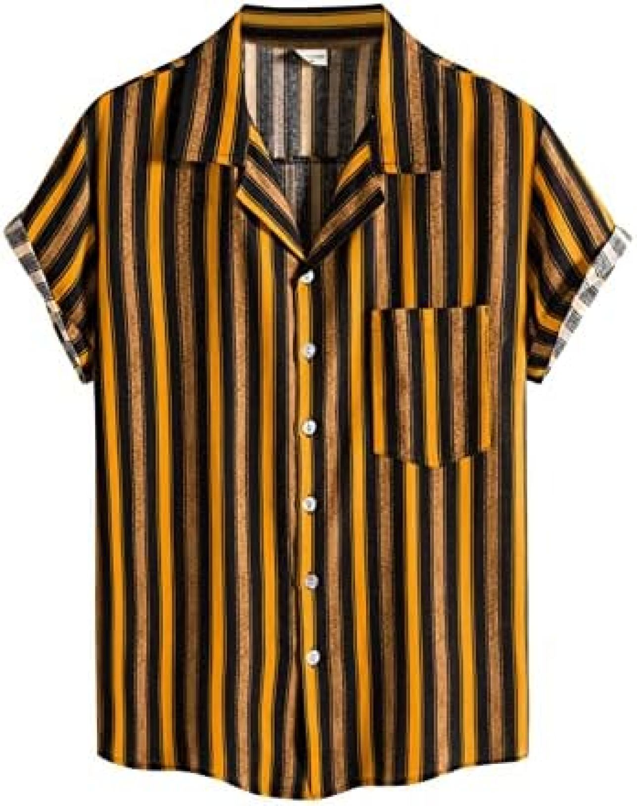 アロハシャツ メンズ 夏服 半袖 Yシャツ 今めかしい 総柄プルオーバー 開襟プルオーバー 心地よい 砂浜プルオーバー オシャレ 刷り上げるプルオーバー 縞模様プルオーバー 名取り草落ちこむ