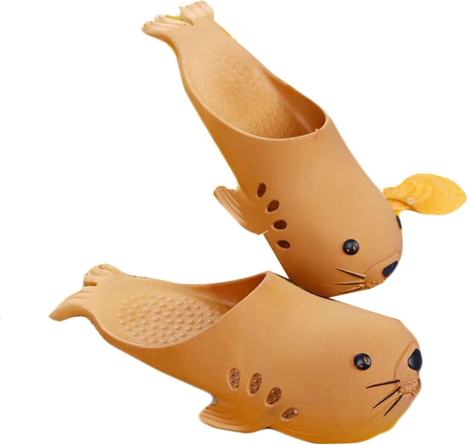 アザラシ レディース メンズ スリッパ かわいい 萌え サンダル フラットシューズ ルームスリッパ カップル カジュアル 前ふさがり PVC コンフォート 軽便 履きやすい 滑り止め 柔らかい 韓国風