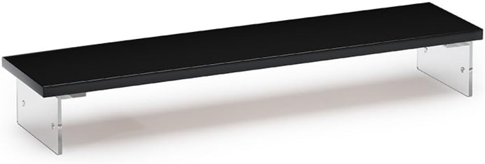 モニター台 机上台 1段 モニタースタンド キーボード収納 120cm 木製 ダークブラウン パソコンラック モニター台 机上台 スタイル4 モニタンド パソコン台 卓上 パソコン PC台 机上ラック|Libre777