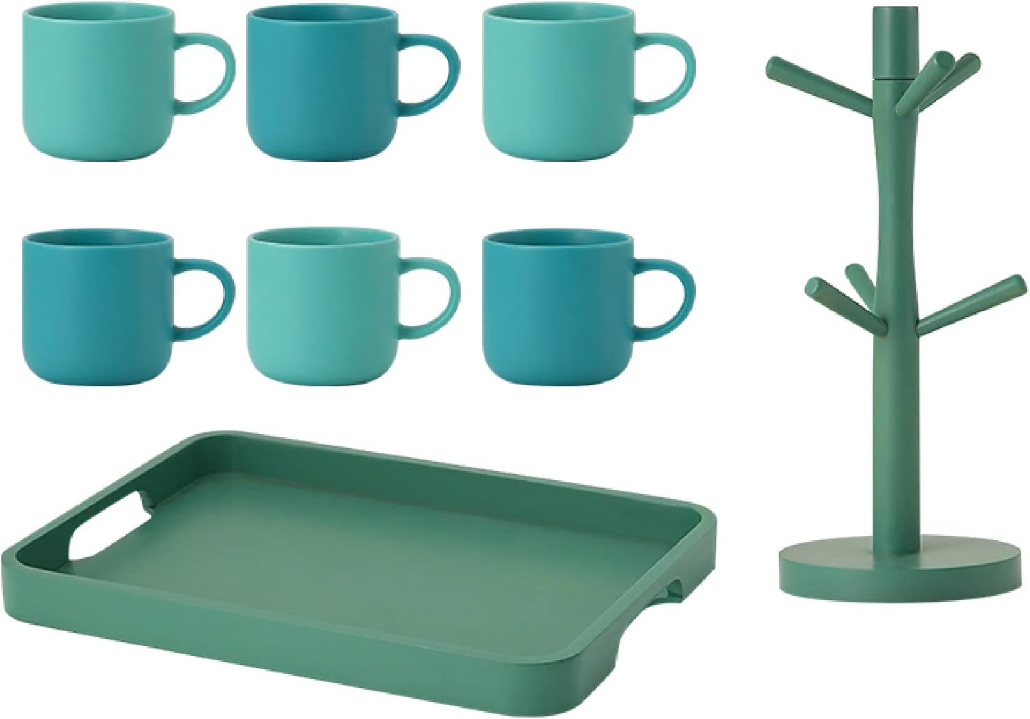 マグカップ 陶器 300ml 8点セット クリスマス ギフト カップル ホーム オフィス コーヒーショップ 喫茶店 人気 ご夫婦 結婚記念日 新築祝い 女性 男性 可愛い エスプレッソカップ マグコッ｜Libre777