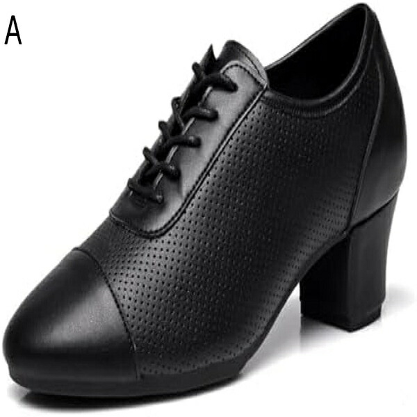 女性の社交場練習靴レースアップ現代サルサティーチングシューズラテンリズムダンスシューズ5cm|Libre777