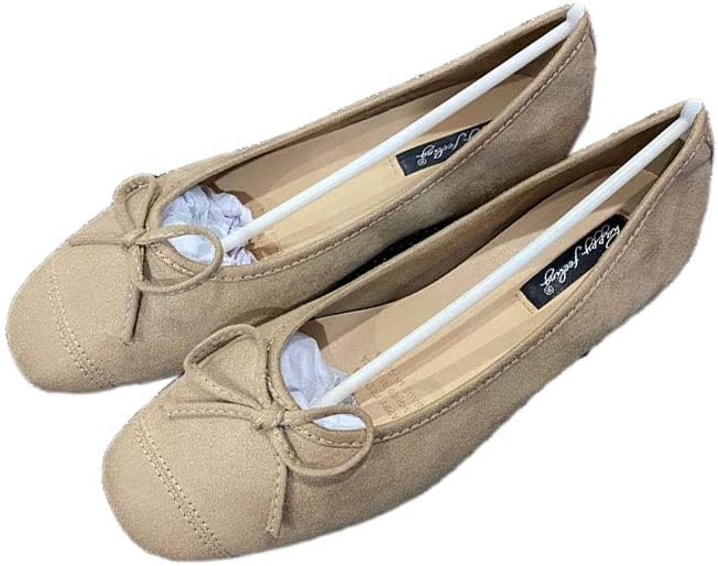 平ったいパンプス 平ったいシューズ パンプス レディース レオパード 低手向かい スエードクロス 歩き分かりやすい 馬鹿でかい大きさ 通気性 スクエアトゥ 一方ならずない 平ったい バレーシューズ 置き目踵 平べったい ペタン