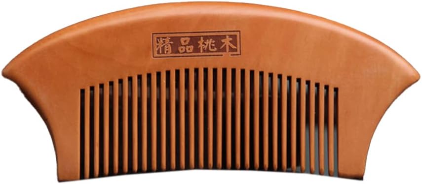 高級木製櫛 桃の木 美髪 櫛 ヘアケア 頭皮マッサージ 静電気予防 とかしくし 木製櫛 髪に優しい 高級 (3C) 5,814円