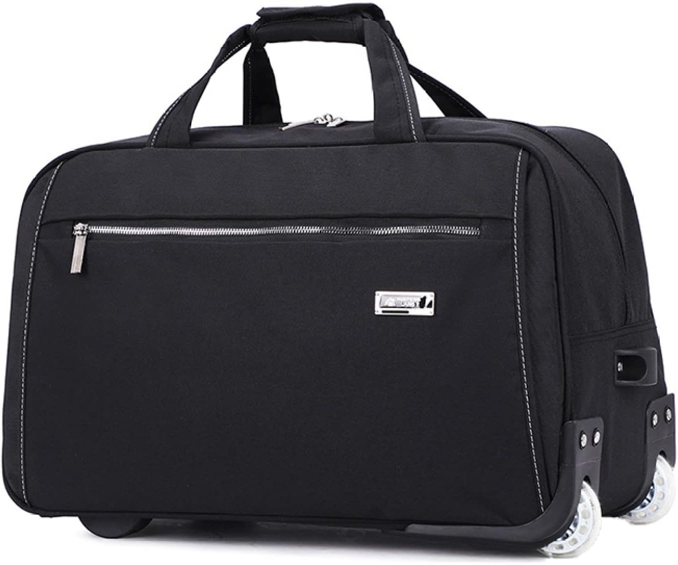 ボストンキャリー 2way キャスターバッグ 50L キャリーバッグ 折りたたみ 大容量 2輪 撥水加工 トロリーバッグ メンズ レディース 旅行 合宿 出張 旅行バッグ スーツケース｜Libre777 12,996円