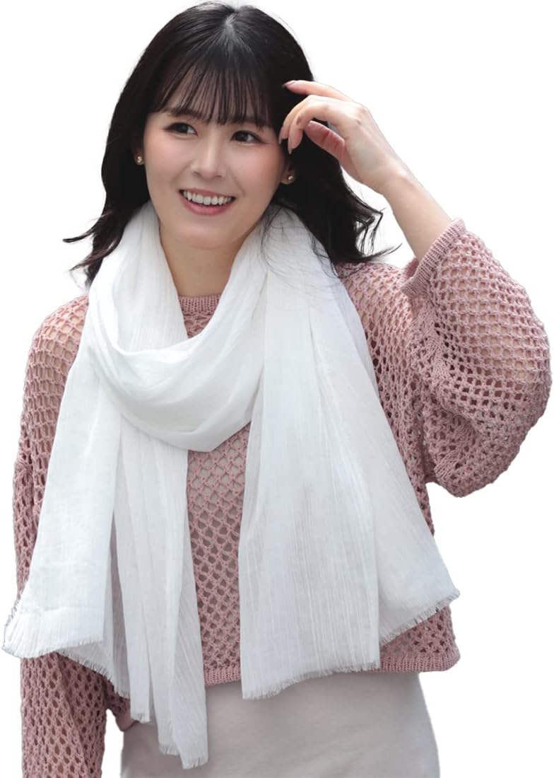 ララブティック 大判 無染色 ストール レディース 春 夏 秋 用 リネン 麻 コットン 綿 シルク 絹 100% 無地 草木染め 藍染 手染め 染色 プレゼント リネンストール 夏用ストール