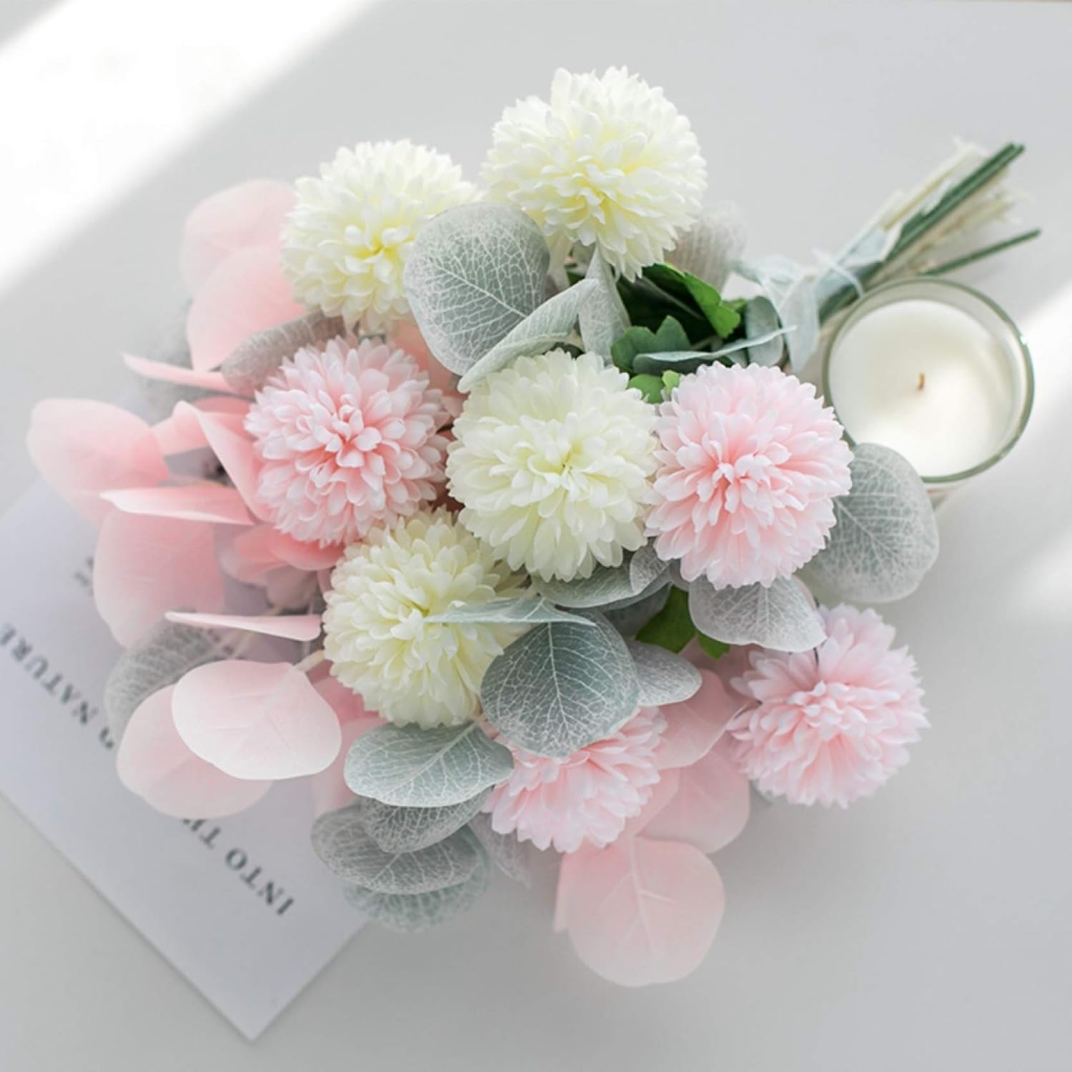 造花 室内装飾 アップルリーフセット 1束 サクラ色 枯れない花 作物御花 花立て付き添い人 母の日差し上げ物 差し上げ物 愛くるしげ 儀式用 御芽出度 執務室 店 茶店 御芽出度 寄りあい 生まれ落ちる日 胸花 作