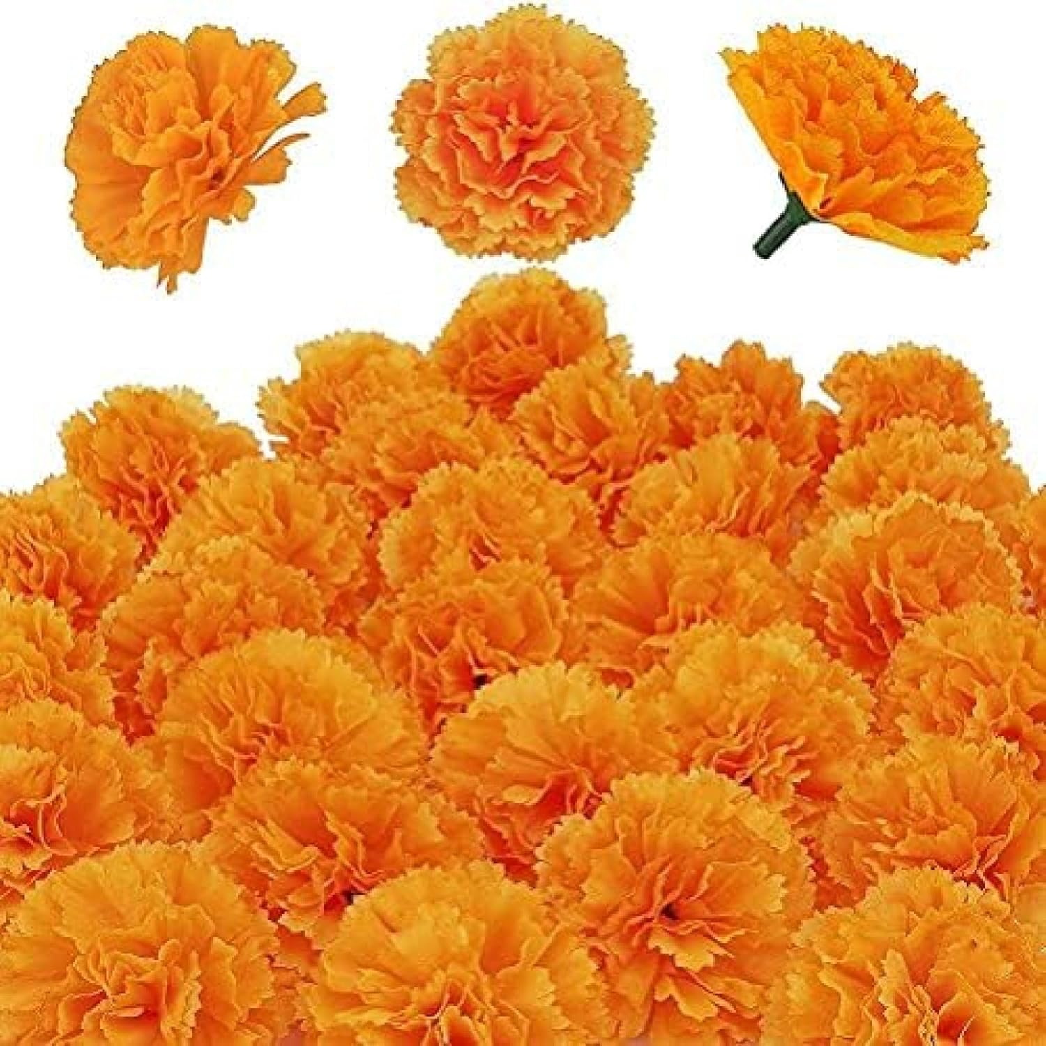 30本入り口・入口 マリーゴールド デイジー 造花 胸花 花 人為的 かざり付ける用 身寄り用 寄りあい 如何様物 素っ気ない 絹地
