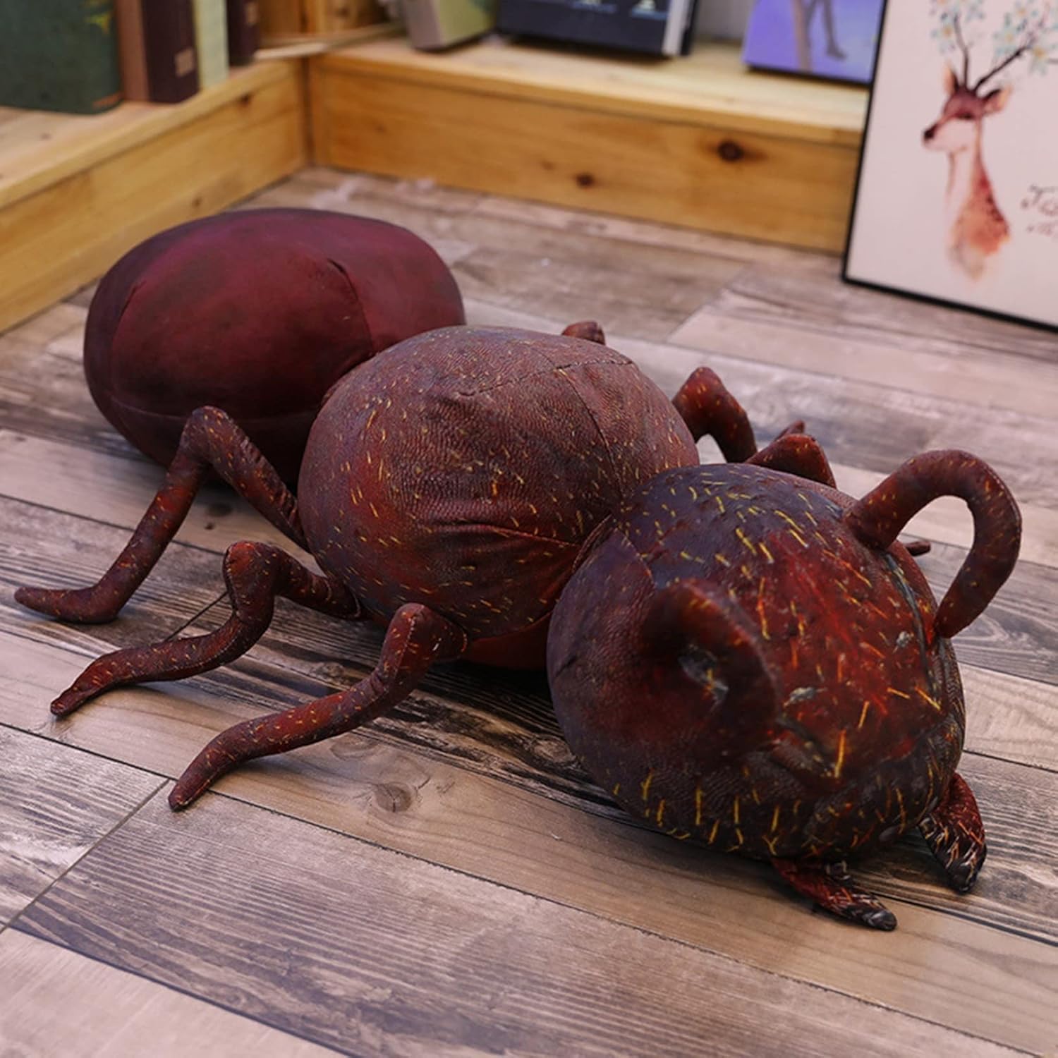 蟻 ぬいぐるみ リアル 抱き枕 150cm クッション 可愛い 大きい 縫い包み 寝添い 昆虫 蟻縫いぐるみ プレゼント ギフト 贈り物 誕生日 店飾り｜Libre777