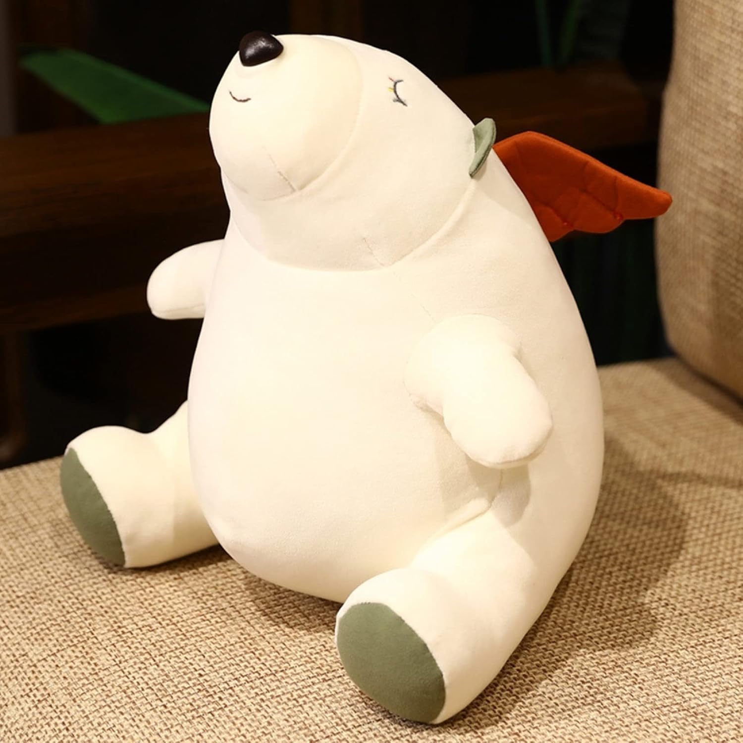 しろくま ぬいぐるみ 抱き枕 好いたらしい やわらかい 3歳 ちびっ子 寝枕 成年者 成人女性 御坊っちゃん 赤んぼう 手あそび 毛の荒物 添い寝まくら 睡眠時間まくら 御祭り 差し上げ物 生まれ落ちる日差し上げ物 23-45糎