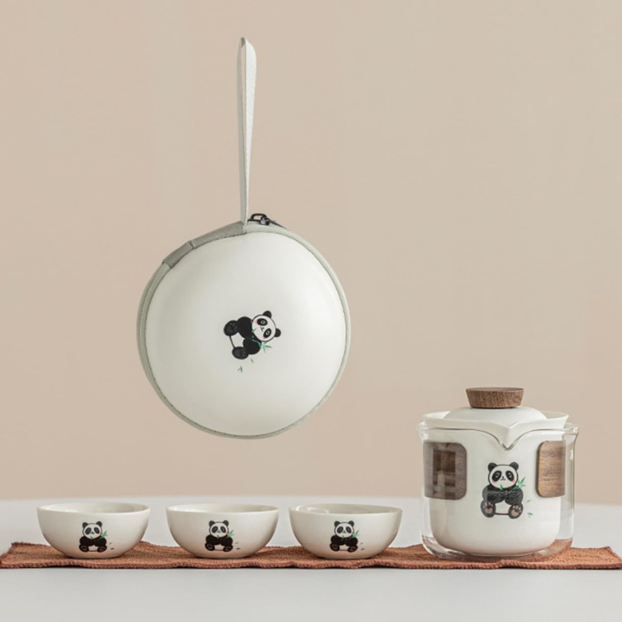 陶磁器 茶器セット カラー1 ティーセット A 急須セット 旅行ティーセット 茶器 茶具 湯呑みセット 携帯急須 中国茶器セット コップ 耐熱カップ おしゃれ 緑茶 中国茶 工芸茶 贈物 和風 軽量|Libre777
