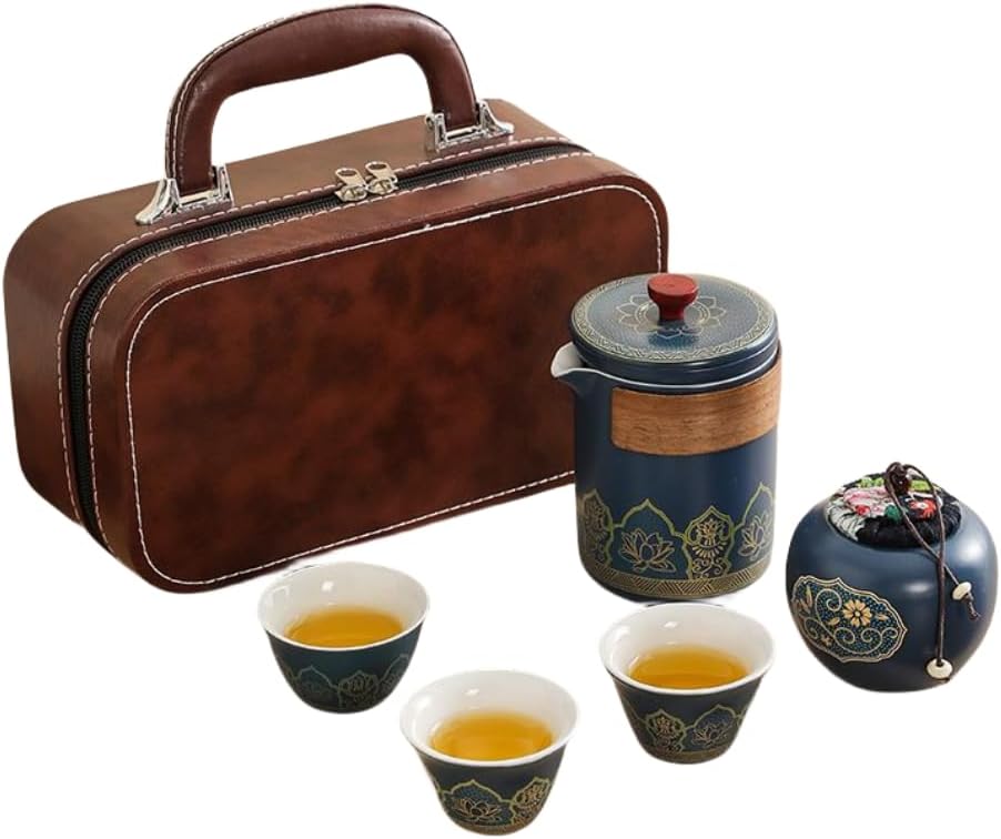 瀬戸もの 急須 湯呑み仕かける 茶器仕かける 茶こし パウダーコンパクト ティーセット 和風急須 持っていく式 軽さ ティーポット\u0026優勝杯仕かける 旅する用 お出かけ用 住まい用 親子用 差し上げ物にも 御膳上等 格好のいい 差し上げ物荷造り コーヒー・お茶用品-キッチン用品・食器・調理器具-茶道具・湯呑・急須