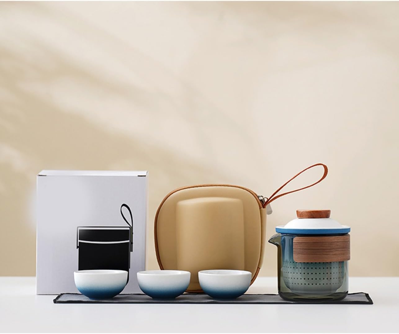 茶器仕かける 旅するティーセット 持っていく急須 仕かける 格好のいい 差し上げ物 茶器 アンティーク 茶器仕かける 色合い3 茶器揃 中国茶 茶碗 旅する 納める御徒面子付き添い人 瀬戸もの湯呑み仕かける パウダーコンパクト set1 中華風 茶道具・湯呑・急須-キッチン用品・食器・調理器具