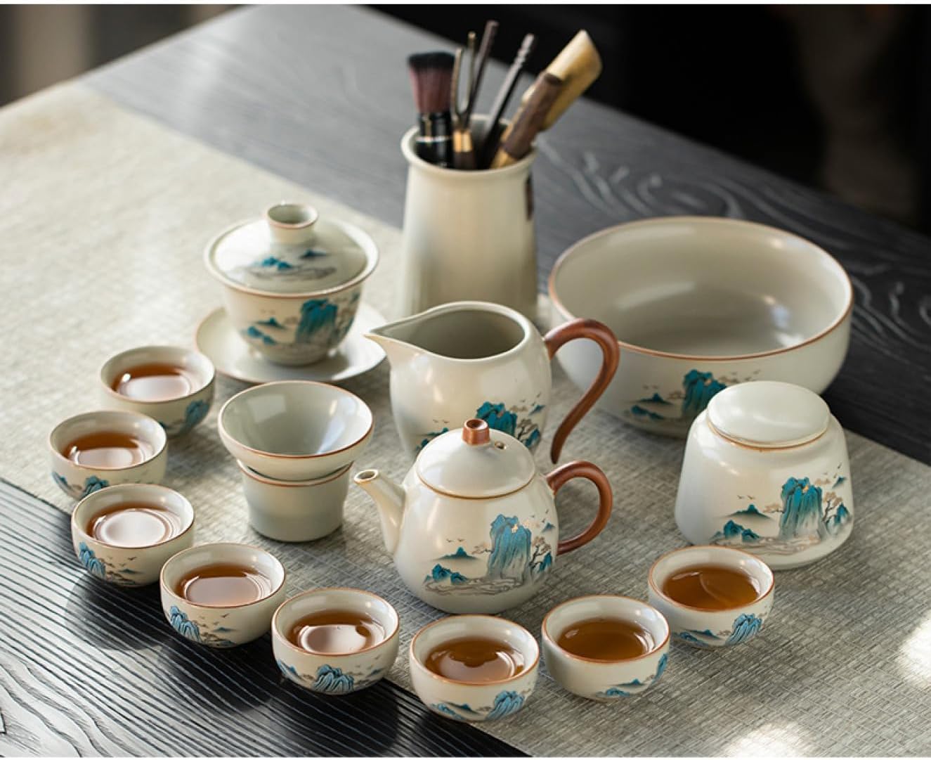 楽天市場】茶器セット 旅行ティーセット 急須セット 茶器 和風 携帯