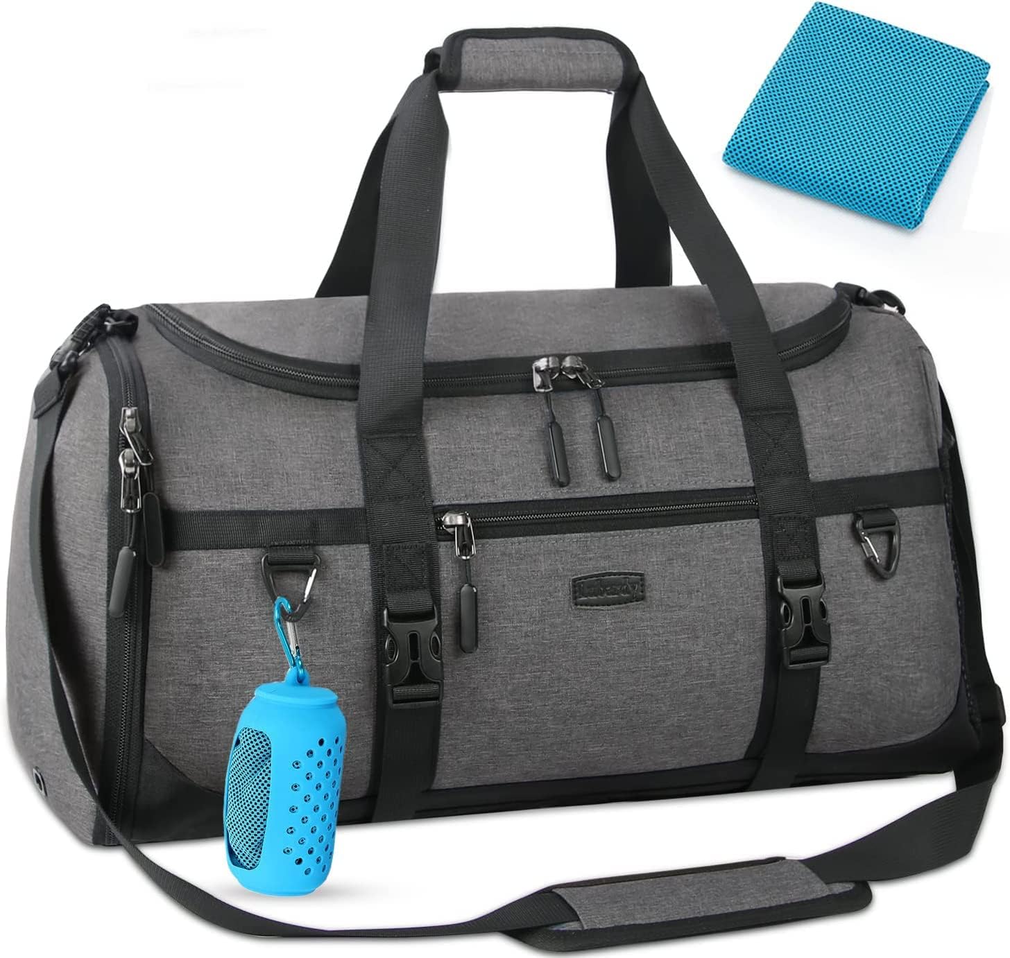 Malbon Golf ダッフルバッグ ジム・週末旅行に最適 収納力抜群 美品✨ Malbon Golf ダッフルバッグ ジム・週末旅行に最適 収納力抜群 美品✨