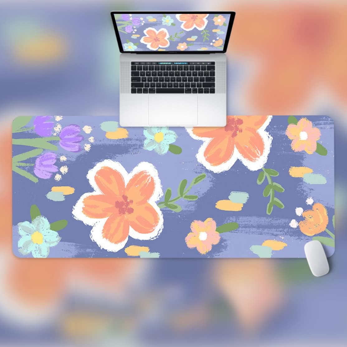 ゲーミングマウスパッド マウスパッド ゲーミング 大型 キーボードパッド 570*330*4mm 防水 ズレない カラー 光学マウスパッド ロングサイズ テーブルマット 動物柄 エレガント 事務用机マ