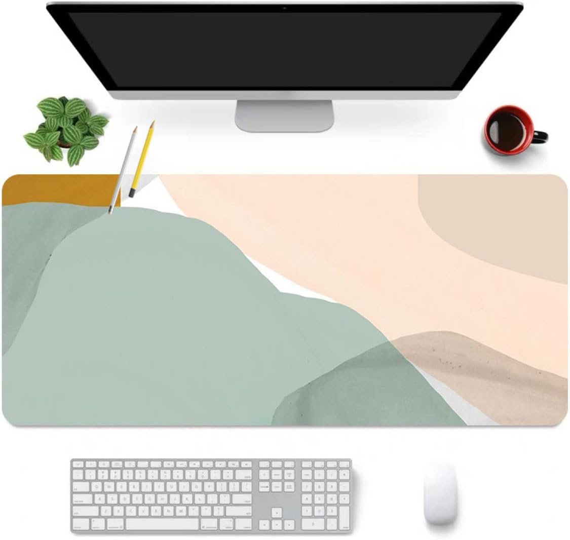 厚さ選べる 超大型 ゲーミングマウスパッド 防水 耐久性 デスクマット大型マウスパッド 3mm 4mm 大型 デスクマット 滑り止め おしゃれ 耐洗い表面 自由に操作できる コンフォート 800*30