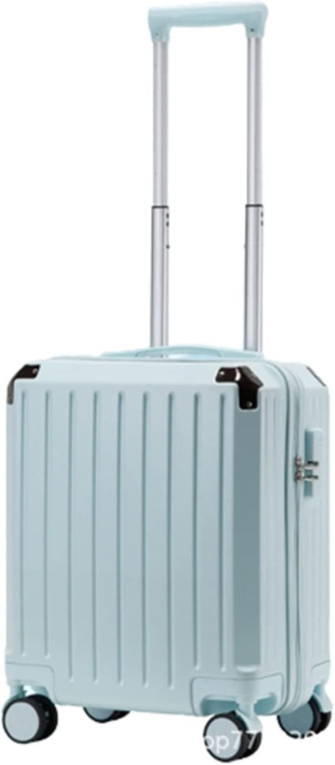 スーツケース キャリーケース 機内持ち込み 32L キャリーバッグ ファスナー式 超軽量 小型 耐衝撃 静音 ダブルキャスター 360度回転 人気 おしゃれ ビジネス 出張旅行 ブルー Sサイズ(1-|Libre777